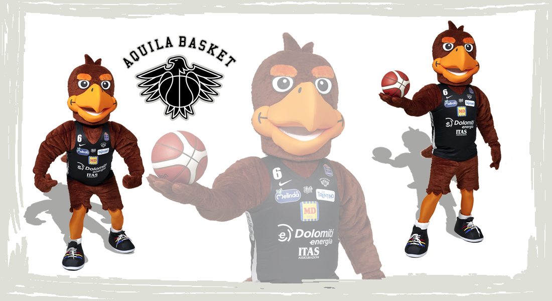 Aquila Basket Mascotte Shaky