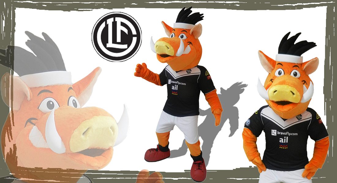 FC Lugano mascotte Mr LVG