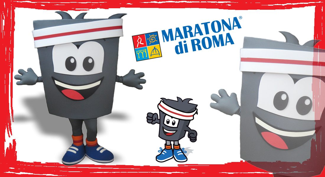 Maratona di Roma Mascotte Pietrino